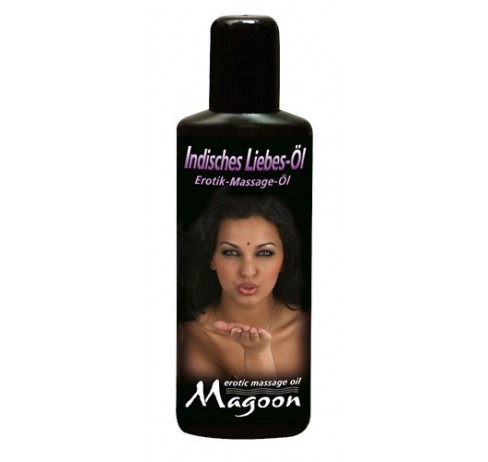 Массажное масло возбуждающее "Magoon Indisches Iiebesol" с ароматом миндаля, 100ml 