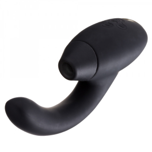 Стимулятор клитора + вибратор для точки G "Womanizer Inside Out" черный