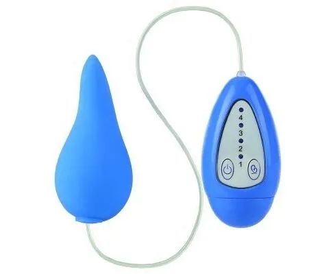 Мини вибратор "Penguin Teaser" голубой 