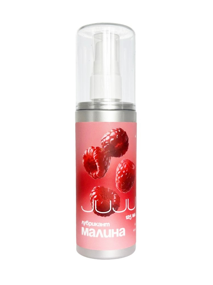 Гель "JUJU" с ароматом и вкусом малины, 125ml 